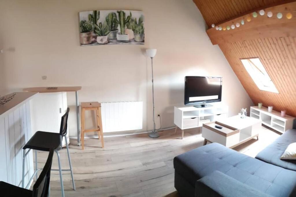 Duplex Au Centre Ville, Dans Cour Interieure Calme 多勒 外观 照片